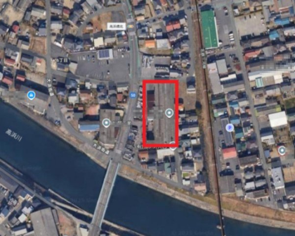 二池町工場の地図