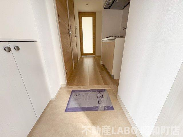 グランカーサ天王寺EASTの玄関