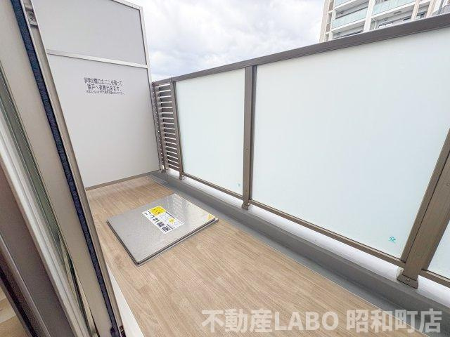 グランカーサ天王寺EASTのバルコニー