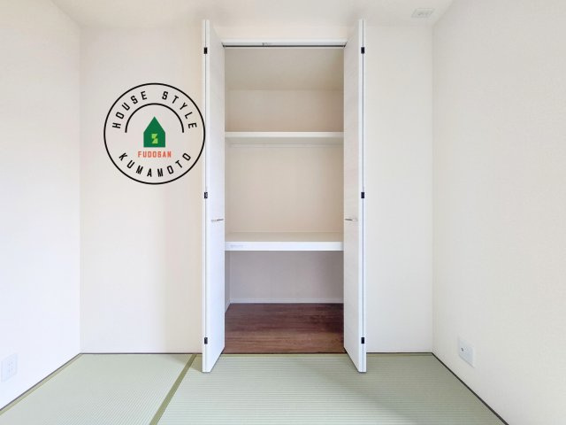 上益城郡益城町広崎第4-2棟(2号棟)の収納|収納には困りません。