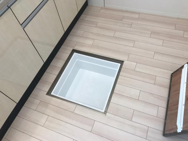 メルヴェール　コリーヌの収納|床下収納