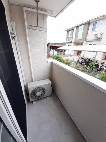 コンフルアンス　ＭⅡのバルコニー