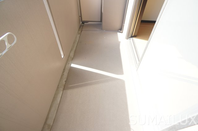 熊本市南区田井島１丁目の賃貸マンションのバルコニー