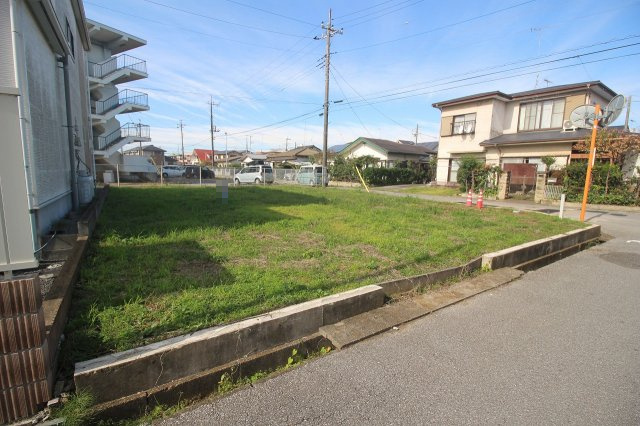 壬生町幸町1丁目の外観|南側との境界部分（2025年10月撮影）