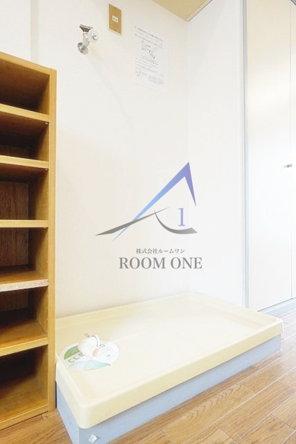 ピアレス上池袋の設備|洗濯機置き場です。