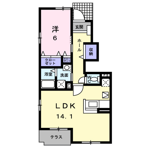 【間取り】 | ル　コルヌイエＢ