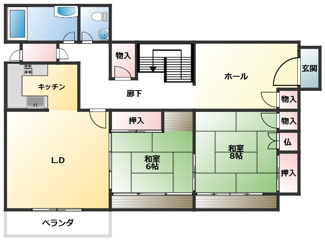 【間取り】 | 北五葉　戸建て | １階