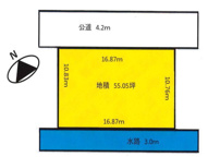 鴻巣市宮前　売地の画像