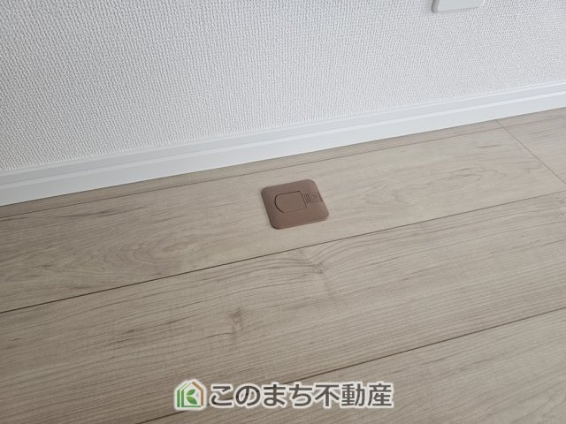 ハートフルタウン宇都宮市今泉町2541番の設備|リビングにはガスファンヒーター用の施工がされております
