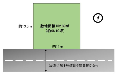 ～旧東芝メイゾン分譲地内～公郷町6丁目売地の画像