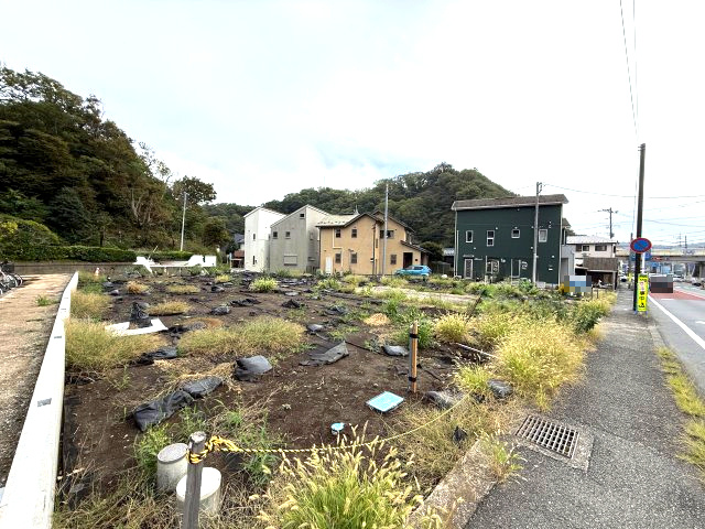 分譲地　建築条件なしの外観|中央部分