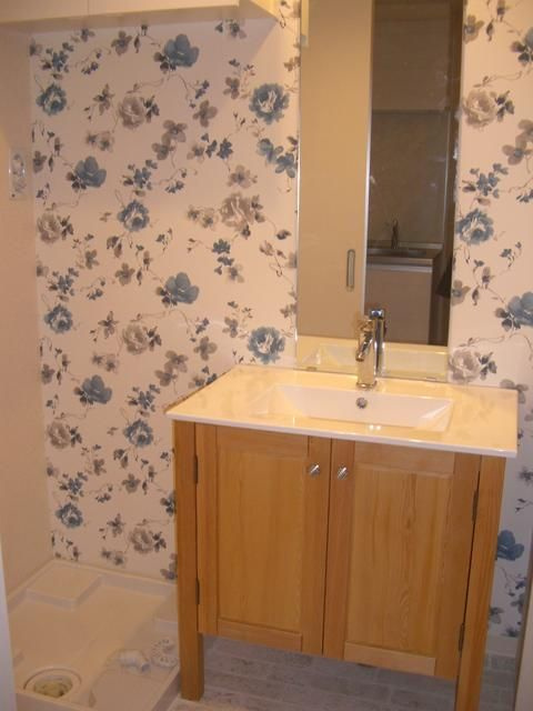 レーヴエスチュエールⅦの洗面所