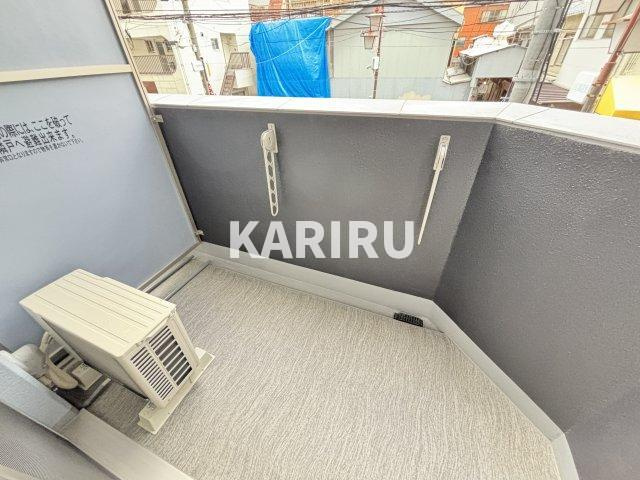 ファーストフィオーレ北大阪リアンのバルコニー