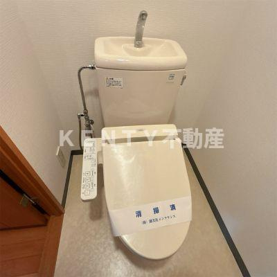 【トイレ】 | ユニーブル島津山 | トイレです