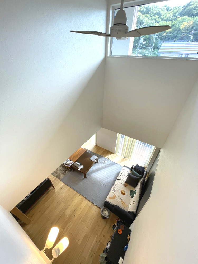 千田町2丁目　戸建住宅の居間・リビング|2階からの景色です♪