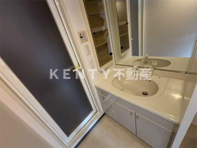 【洗面所】 | ユニーブル島津山 | 洗面所です