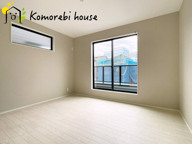 大宮指扇Norths side　新築一戸建て　グリーンガーデン　Cの洋室|落ち着いた色調の洋室です