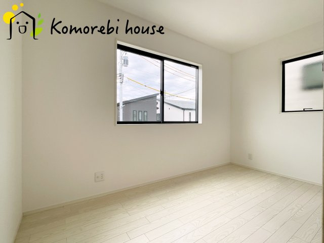 大宮指扇Norths side　新築一戸建て　グリーンガーデン　Cの子供部屋|ゆったりした子供部屋です