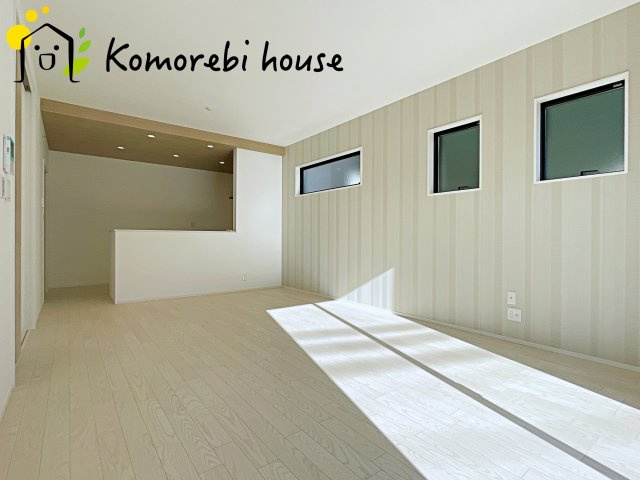 大宮指扇Norths side　新築一戸建て　グリーンガーデン　Cの居間・リビング|居間です