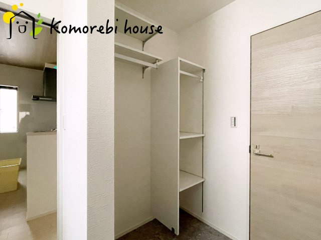 大宮指扇Norths side　新築一戸建て　グリーンガーデン　Cの収納|収納豊富です