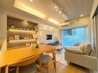 【居間・リビング】 | コスモ旗の台 | 使いやすいリビングです