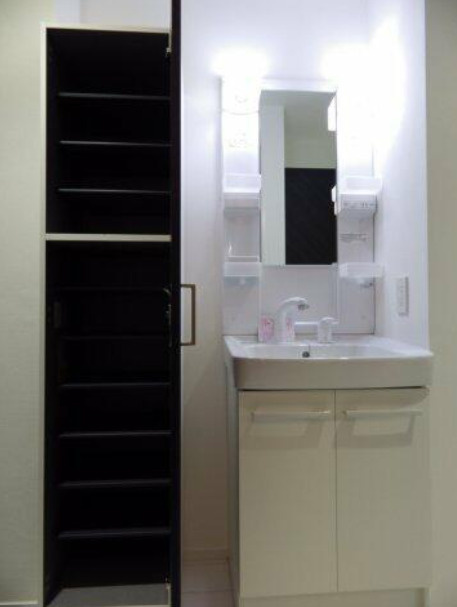 世田谷区世田谷３丁目の賃貸マンションの洗面所