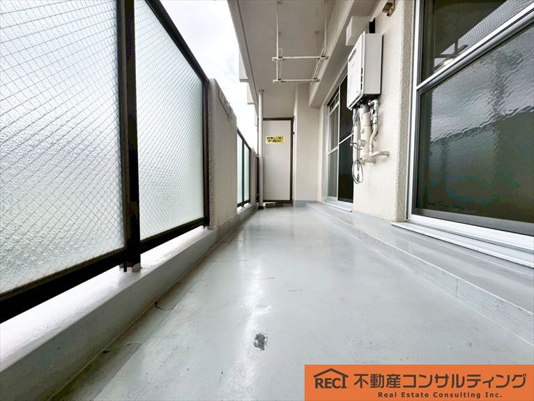 甲南グランドハイム本山のバルコニー