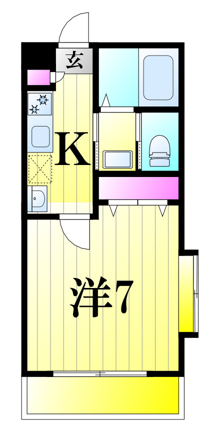 グランメゾンさくら通りの間取り