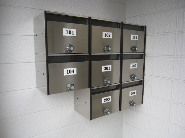 グリーンハイツⅡのロビー