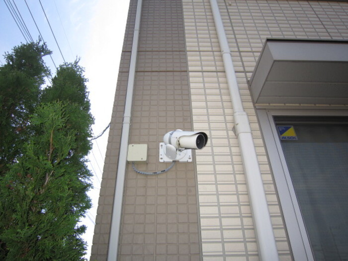 熊本市南区田井島３丁目のアパートのセキュリティ