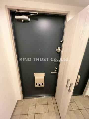 大阪市北区同心１丁目の賃貸マンションの玄関|毎日通る玄関はこちらです