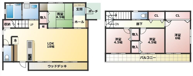 【間取り】 | 熊本市南区城南町千町