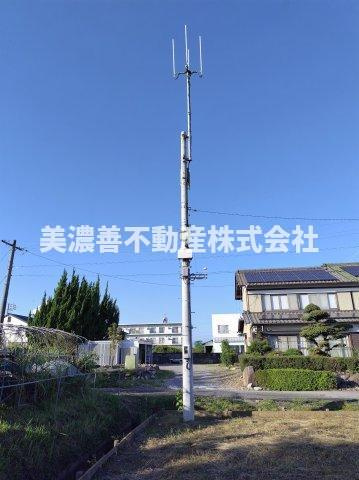 ６０１３９　岐阜市柳津町上佐波西土地のその他|携帯電話会社のアンテナがあります
