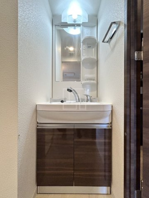 【洗面所】 | ミラージュパレス上本町 | ミラージュパレス上本町　独立洗面台