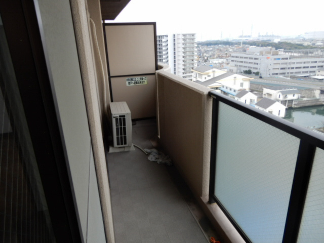 プレステージ飾磨駅前Ⅲのバルコニー