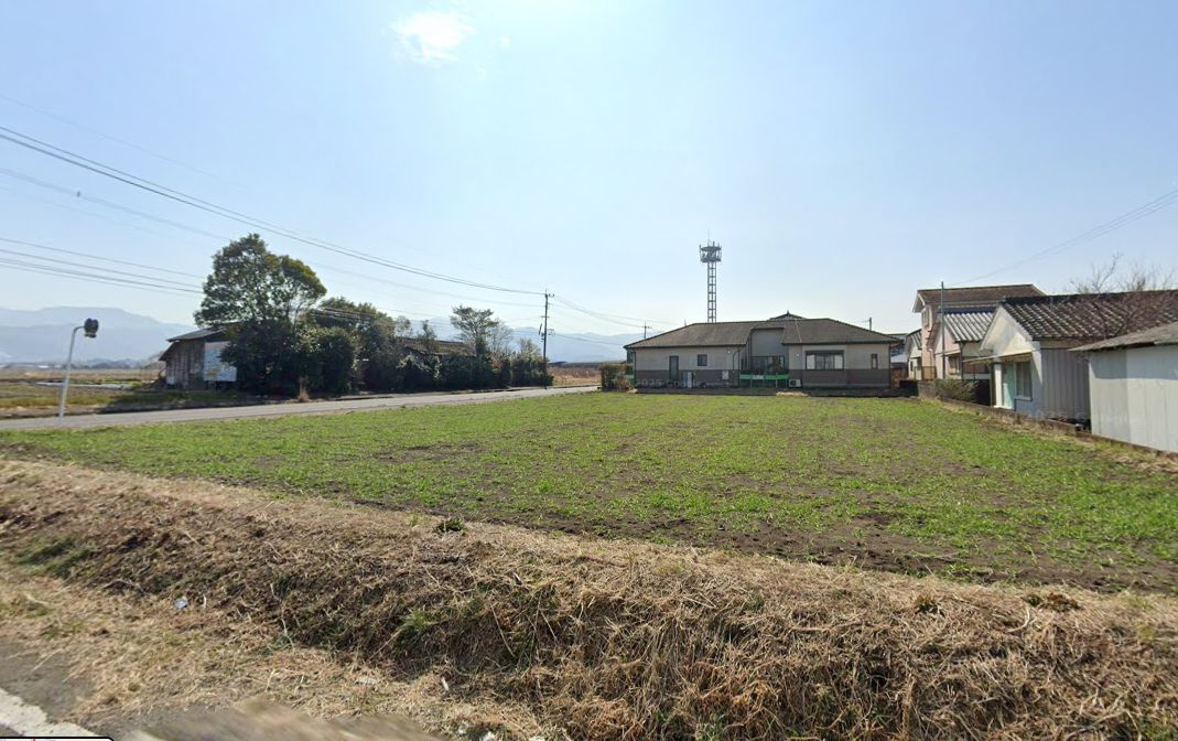 都城市上長飯町の売地の外観