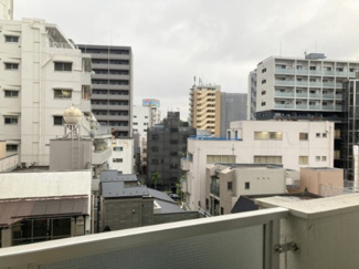 【展望】 | 鶯谷永谷マンション | 前面棟無し、眺望良好！