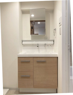 【独立洗面台】 | 鶯谷永谷マンション | 独立洗面台付で快適にお支度を！