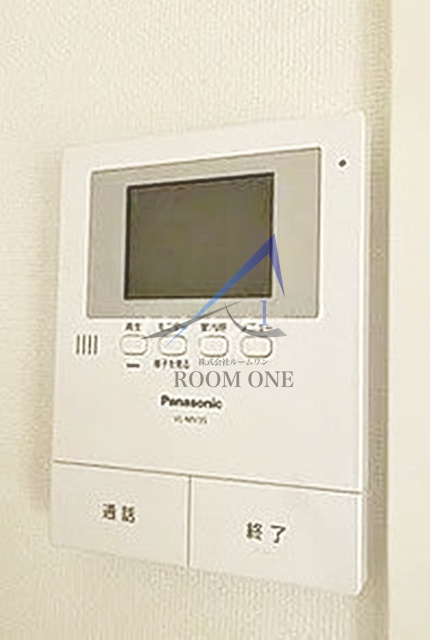 プライル赤羽のセキュリティ|モニター付きインターホンです。