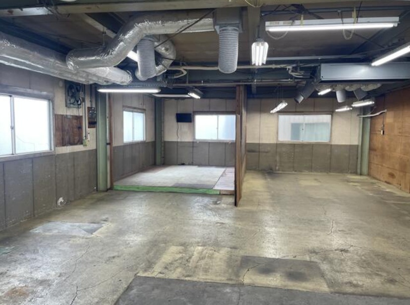 荒川区西尾久７丁目の倉庫の内装