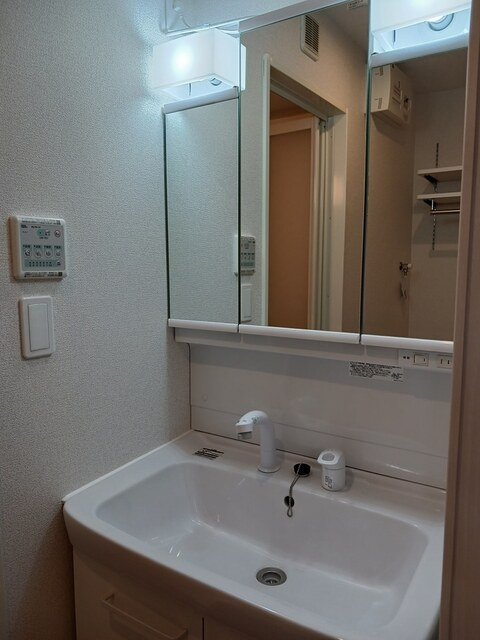 フェリスソレアードⅢの洗面所