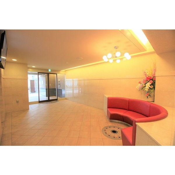 M.hills西本町のロビー