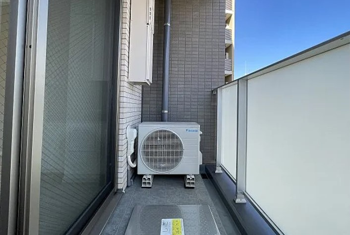 プライマル巣鴨のバルコニー