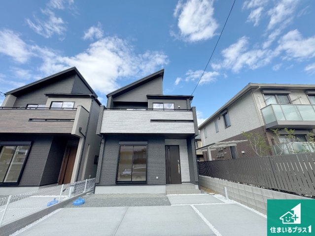 神戸市須磨区東落合　新築一戸建ての外観|安心の10年保証！外観を美しく保ち、雨水で汚れを落とします！気になることがありましたら、お気軽にお問い合わせください！