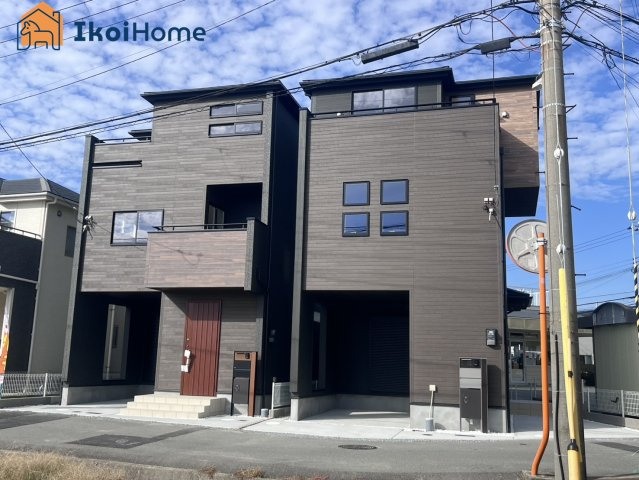 明石市松江　全2棟　2号棟　新築戸建のエントランス|【ホームページに現地動画掲載中】●年中無休：当日予約可●ご見学に関して～平日や夜間でもご案内可能。