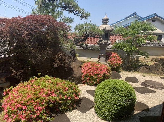 【庭】 | 禁野本町2丁目（古民家住宅＋店舗）