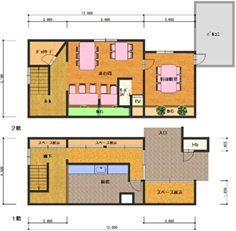 【間取り】 | 禁野本町2丁目（古民家住宅＋店舗） | 蔵