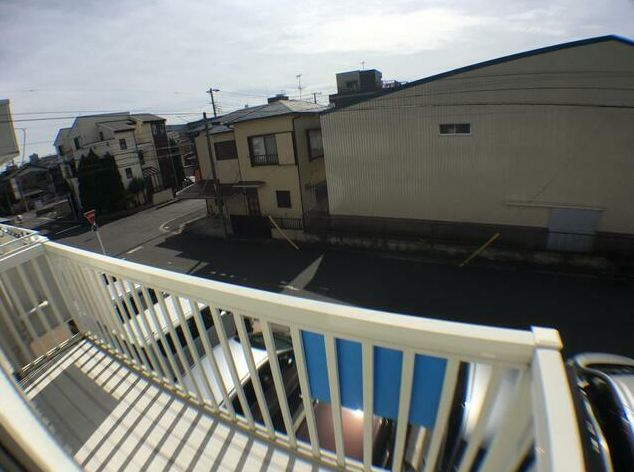 グリーンウッドAのバルコニー|別号室参考写真です。