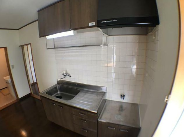 グリーンウッドAのキッチン|別号室参考写真です。