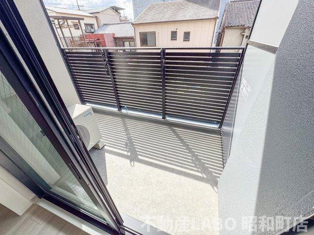Louis Residence 天王寺町北のバルコニー